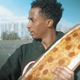 Dutch skater Apson shows off Flourb0y’s creation.